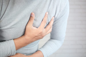 chest pain after a motorcycle accident