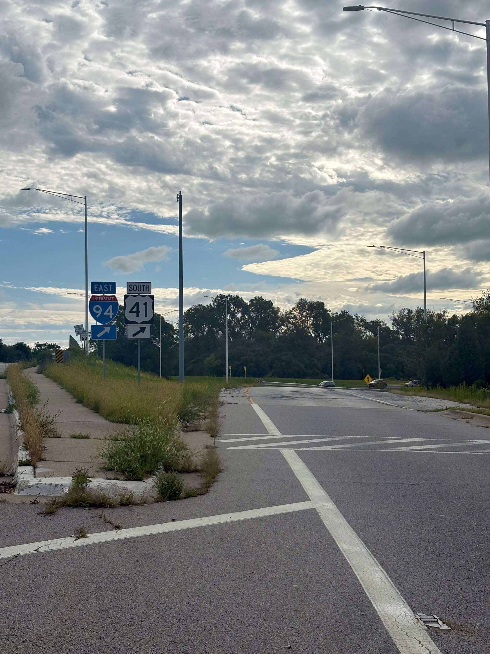 merge on to Interstate I-94